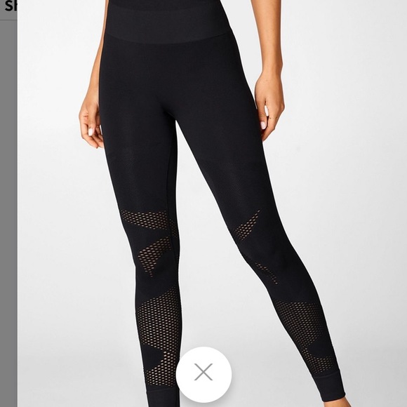 FABLETICS HIGH-WAISTED SEAMLESS MESH LEGGING *NWOT - Picture 2 of 6
